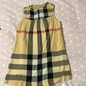 Little girls Burberry dress